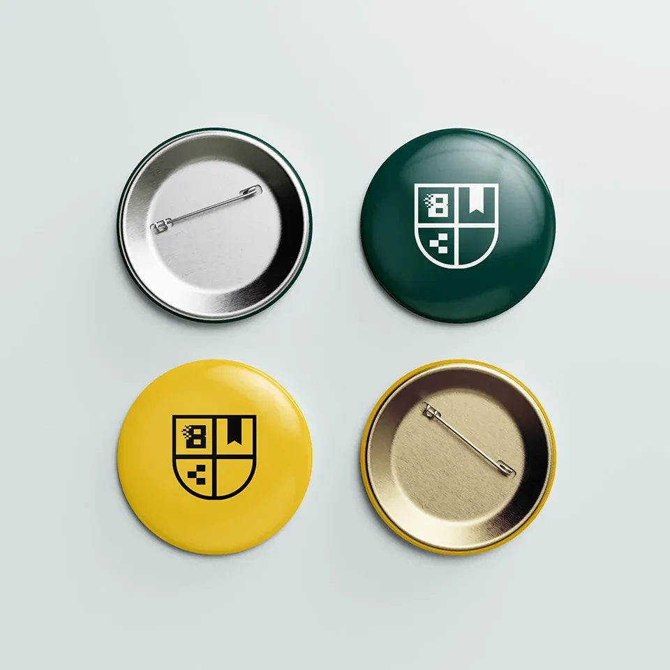Pin badges