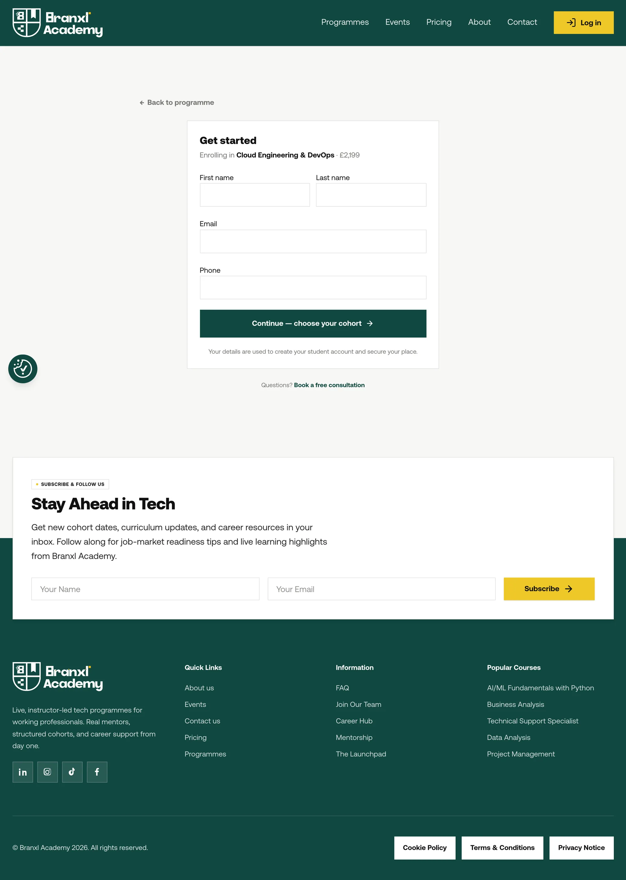 Your details