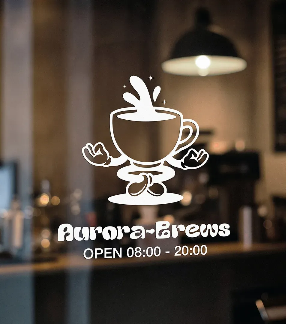 Window signage