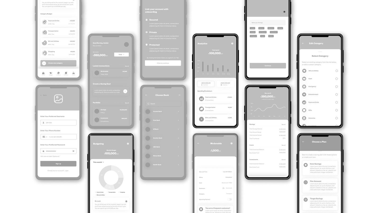 Wireframes