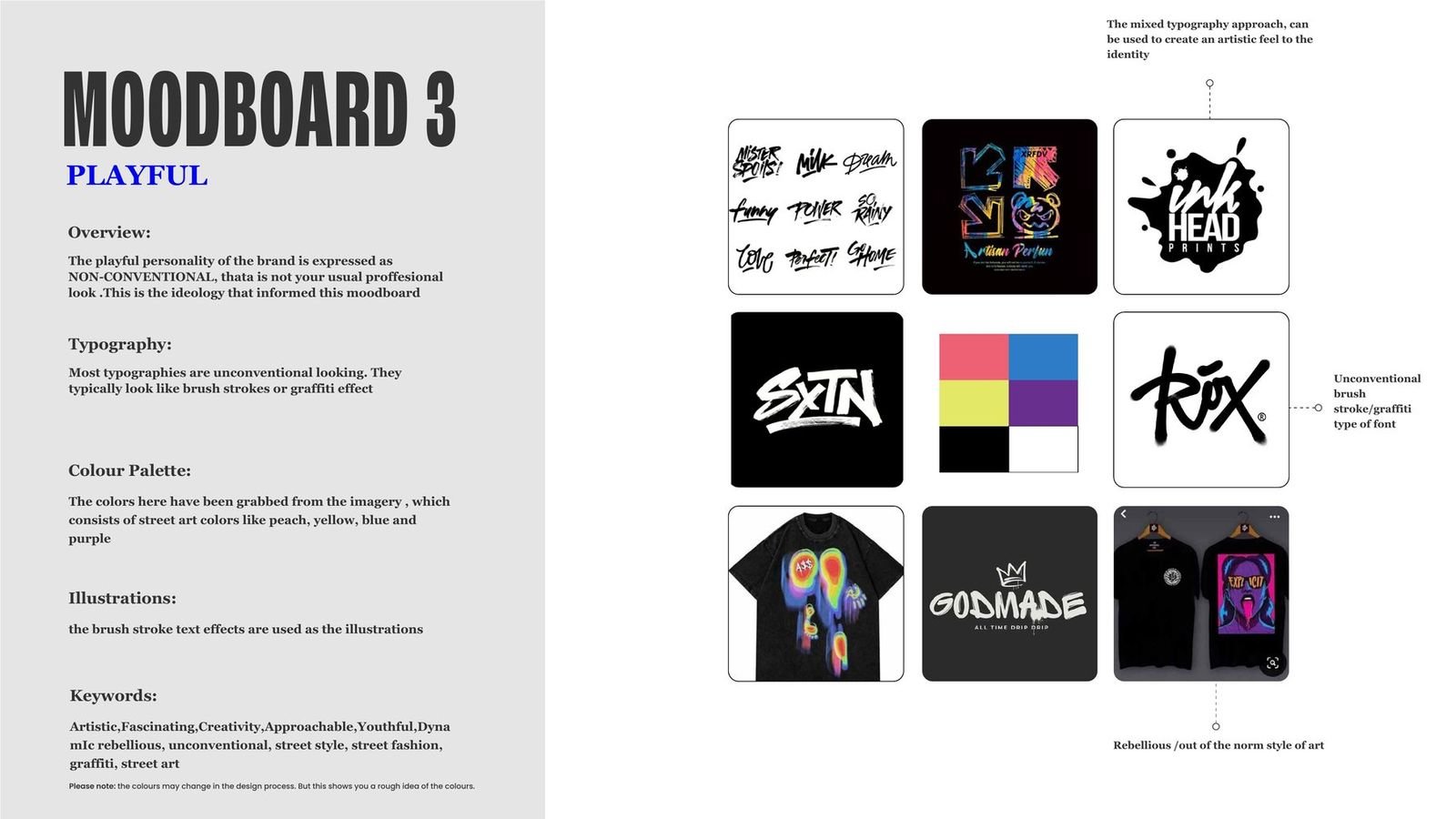 Moodboard three, playful