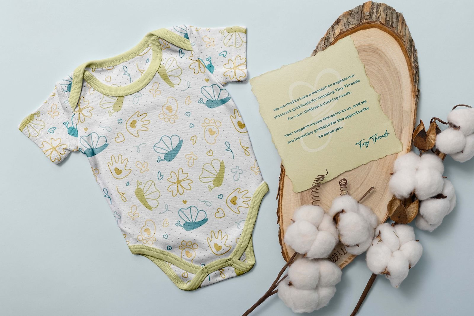 Tiny Threads brand identity